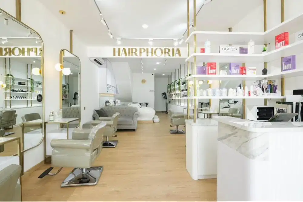Dijual interior salon lengkap