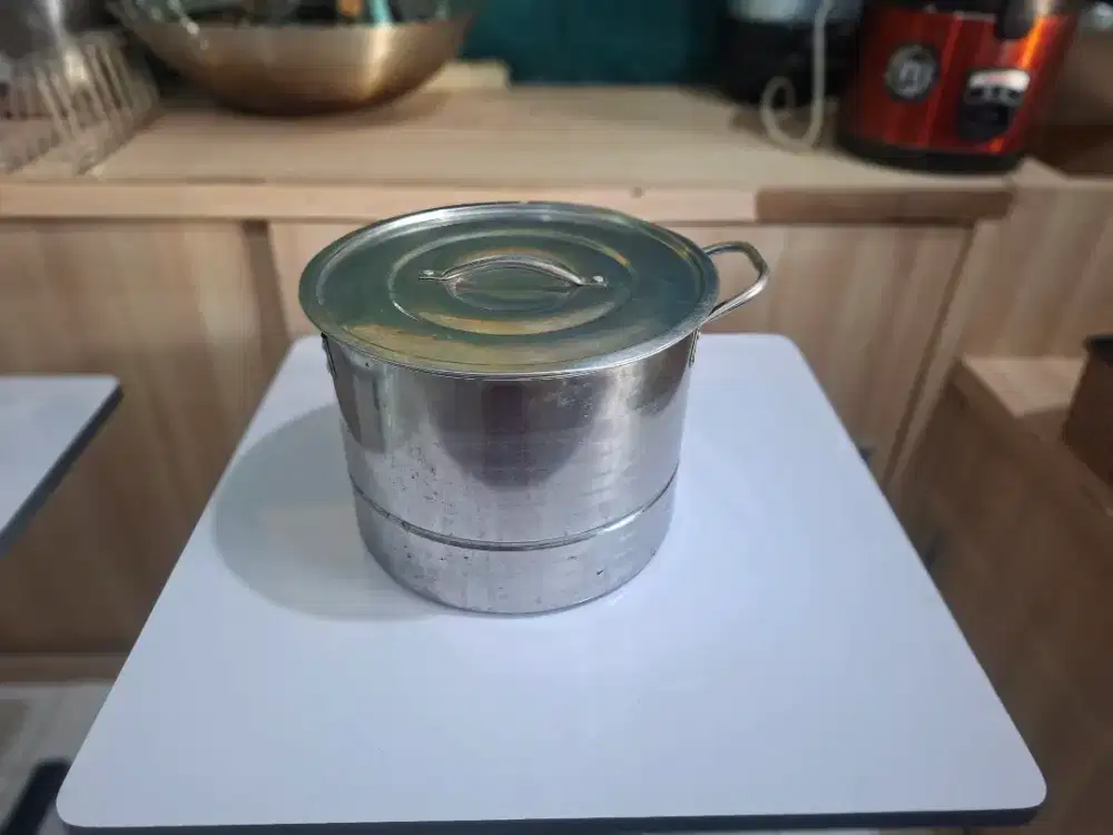 Panci kukus stainless bekas