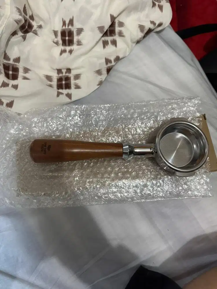 dijual portafilter one two cup bottomless naked uk 58mm