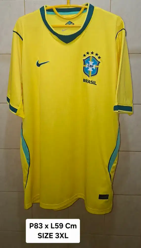 JERSEY BOLA BRAZIL HOME (PIALA DUNIA 2026)