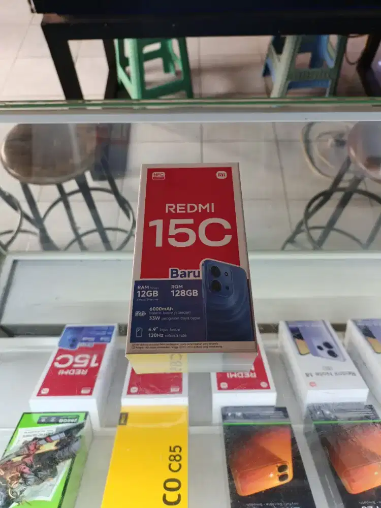 [ Fast respon WA ] Xiaomi Redmi 15C NFC 6+6/128 Garansi resmi 15bln