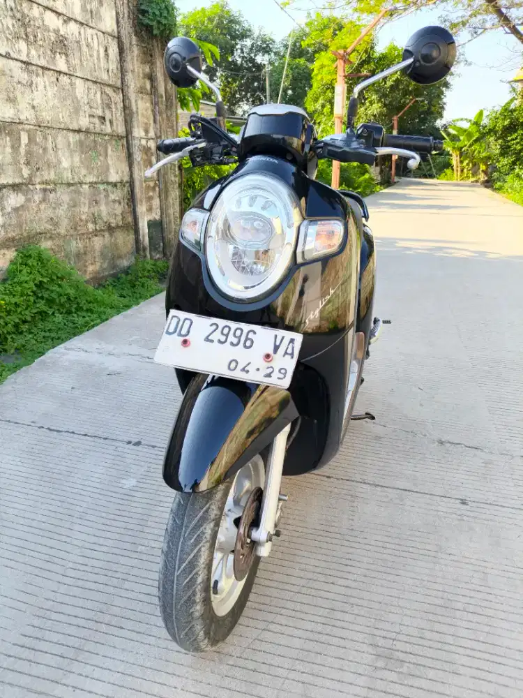 Scoopy 2019 mulus lengkap pajak aktif