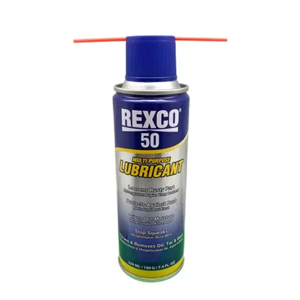 Rexco 50 220ml Anti-Rust Lubricant Pelumas Anti Karat Serbaguna