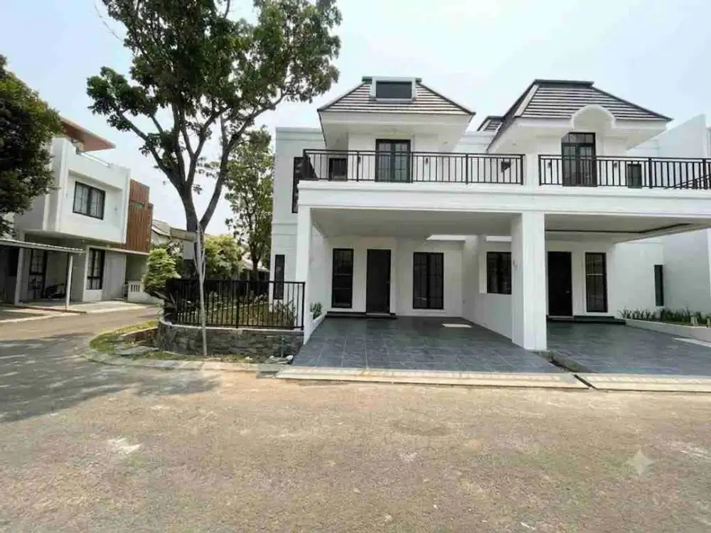 rumah hoek american classic brand new mahagoni park