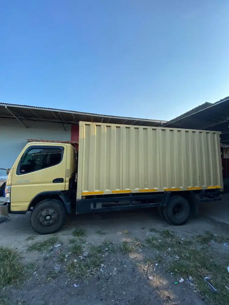 Dijual cepat truk box canter 125 PS, plat Z ( garut kota )