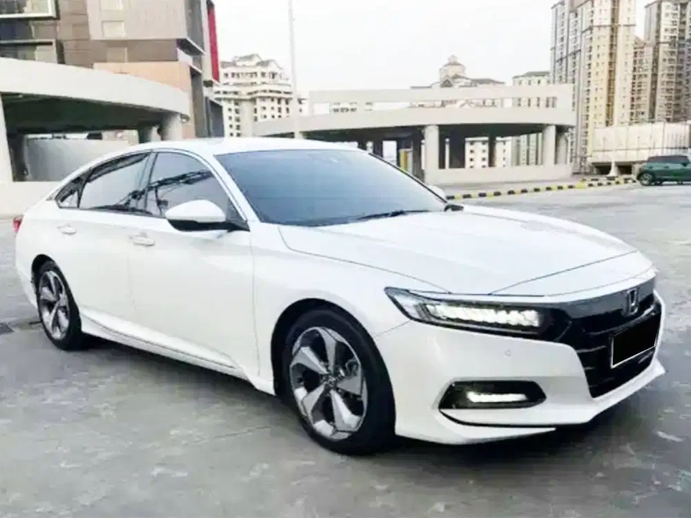 (CASH) 2019 Accord Turbo Rawatan ATPM Resmi Km 57rb Plat B Pjk 12/2026