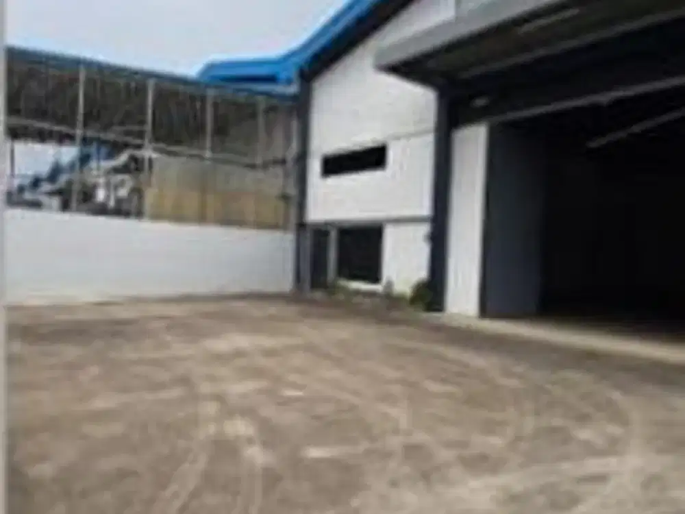 Gudang lokasi bagus komplek pergudangan eksklusif luas 600m