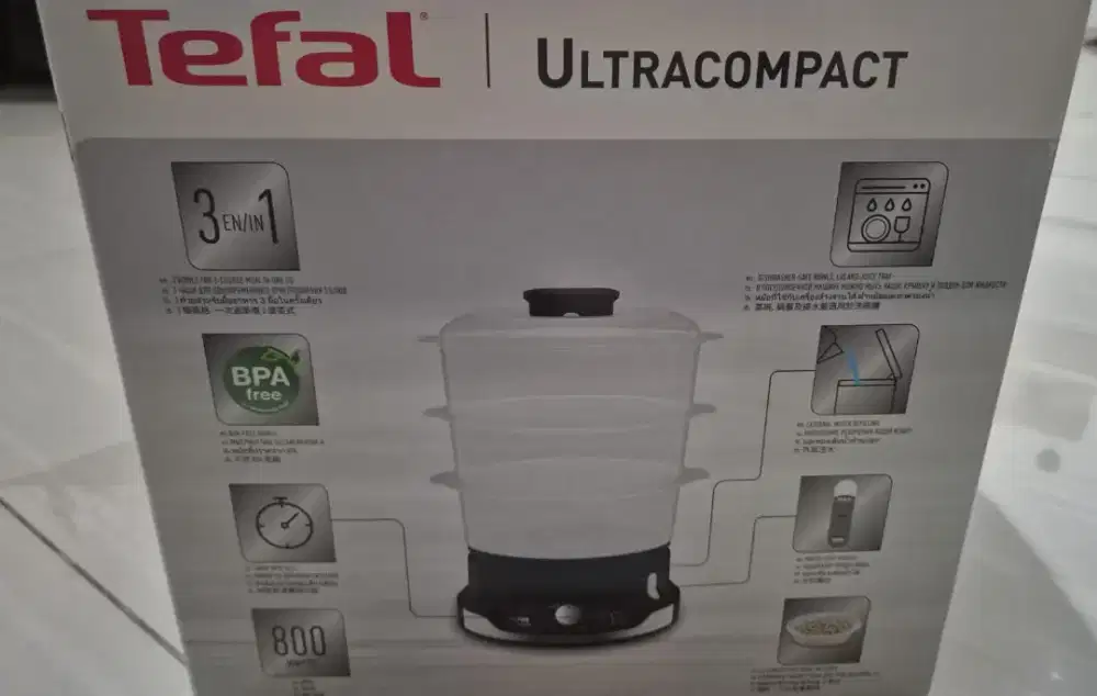 Tefal Ultra Compact Steam Cooker