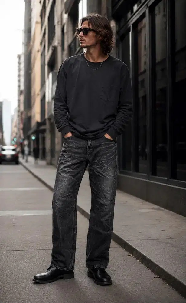 Levi's Engineered Jeans Black Wash