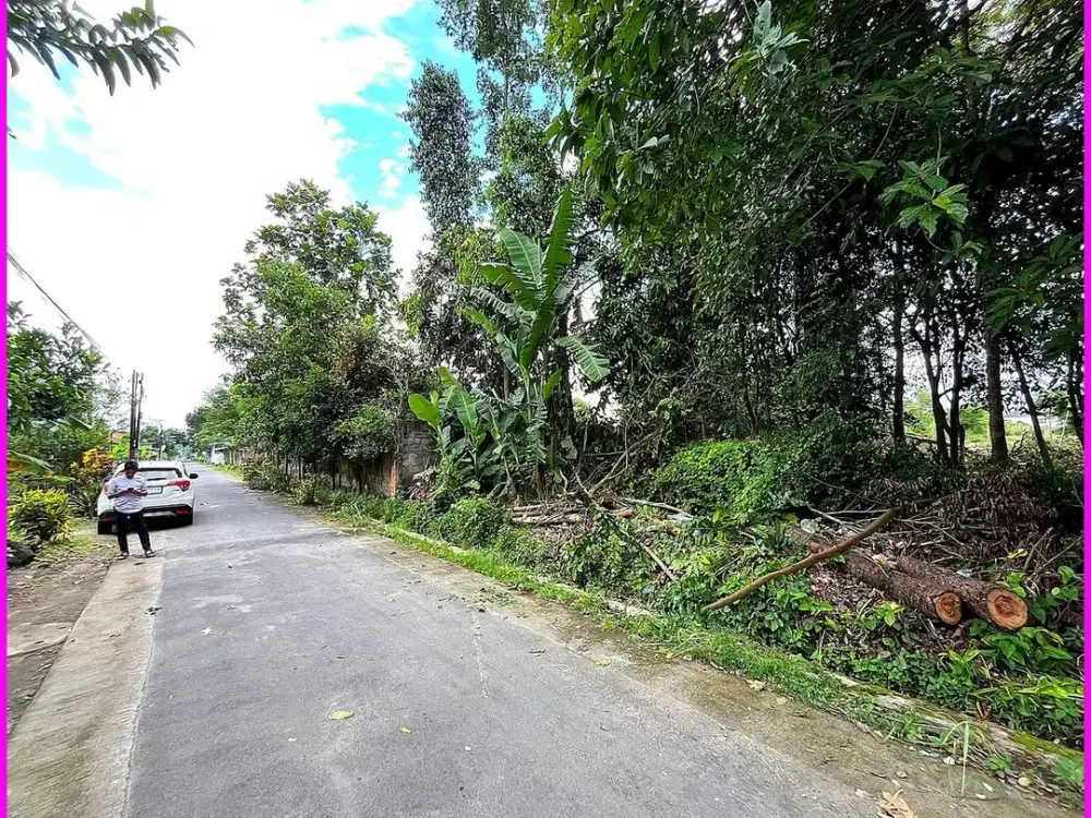 Dekat Candi Sewu Tanah Yogyakarta di Kalasan