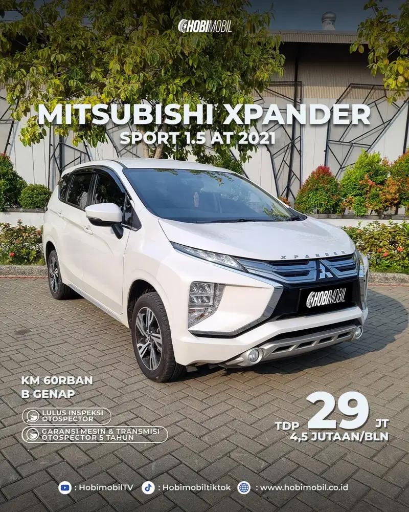 GARANSI MESIN 5 TAHUN Xpander Sport at 2021 Pmk 2022