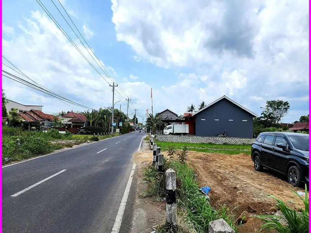 Dekat Pasar Godean Jual Tanah Yogyakarta di Sidokarto
