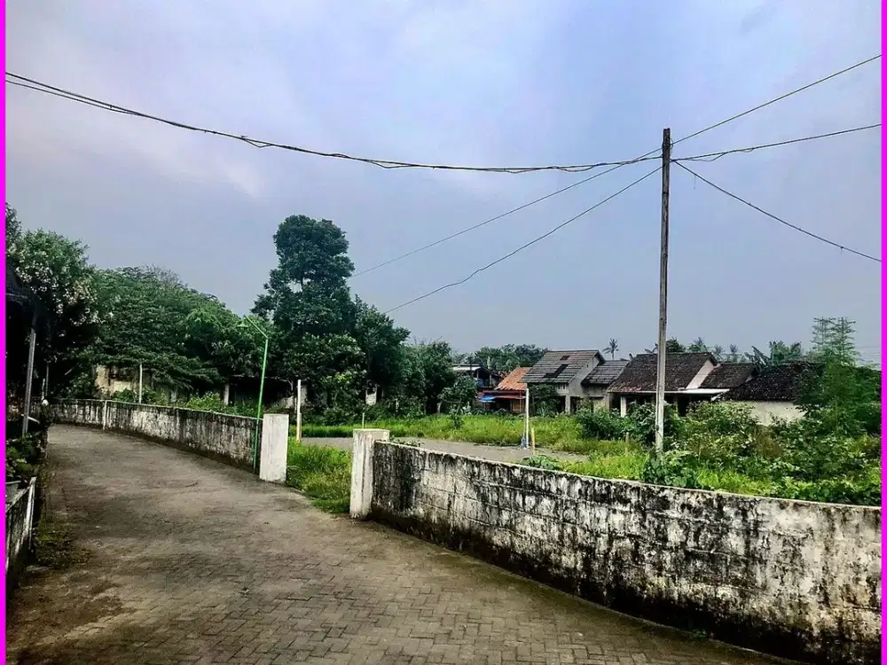 Dekat Pemda Sleman Tanah Dijual Jogja Jl. Kebon Agung Sleman