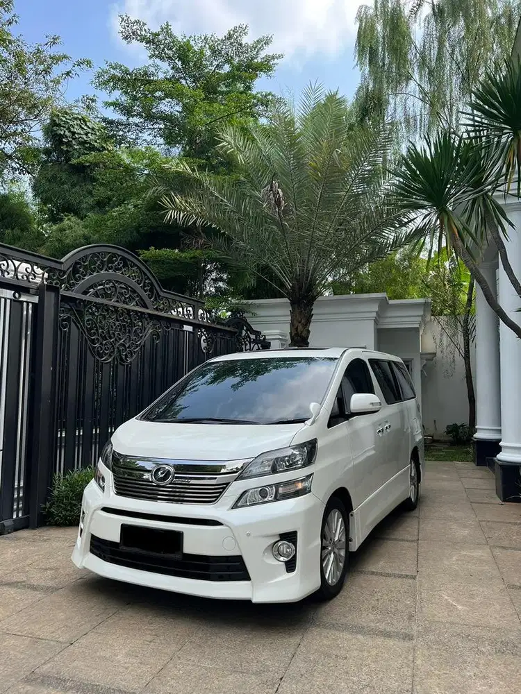 Vellfire ZG 2013 CASH 259 nego km 67rb pjk ON 2027