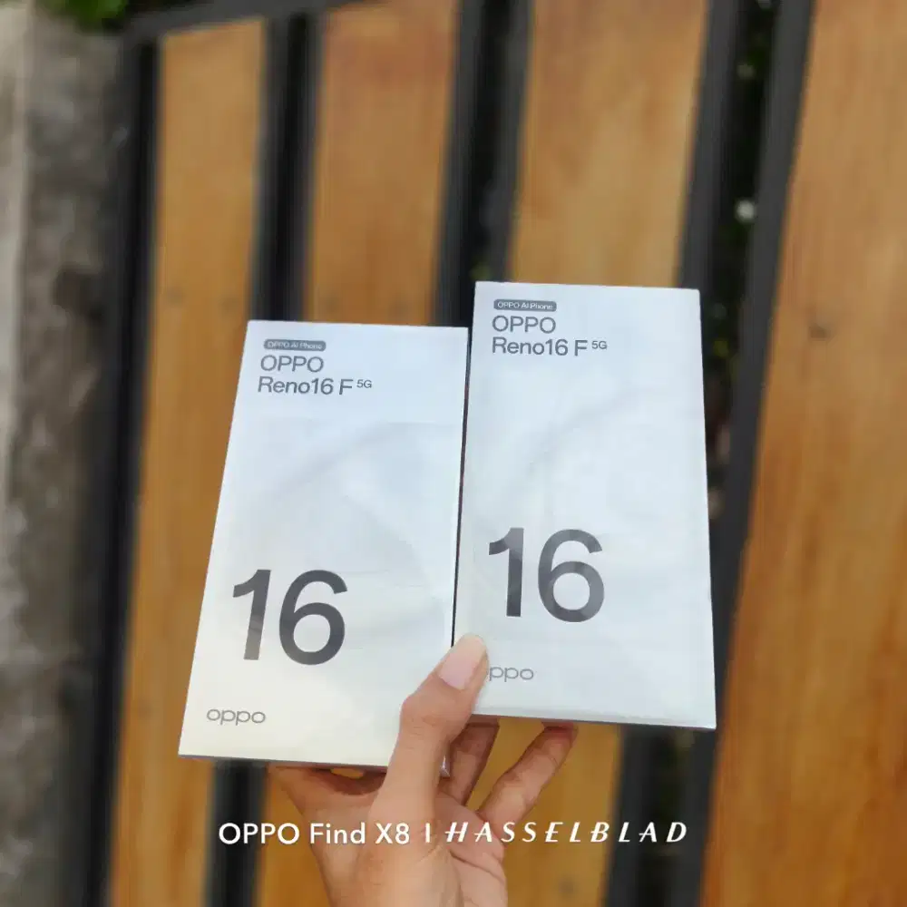Oppo Reno 16F 5G Ram 8/256Gb Terbaru banget