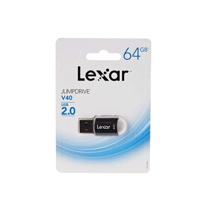 Flashdisk Lexar JumpDrive V40 64GB Compact Design USB 2.0