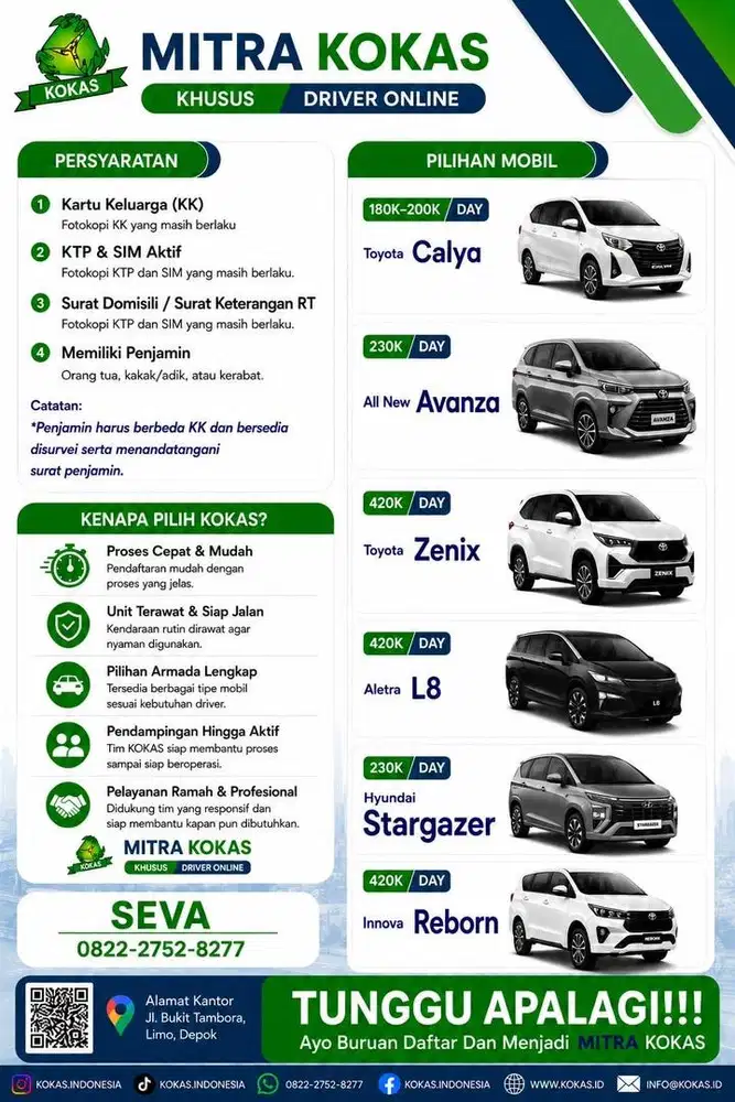 MITRA KOKAS DRIVER ONLINE