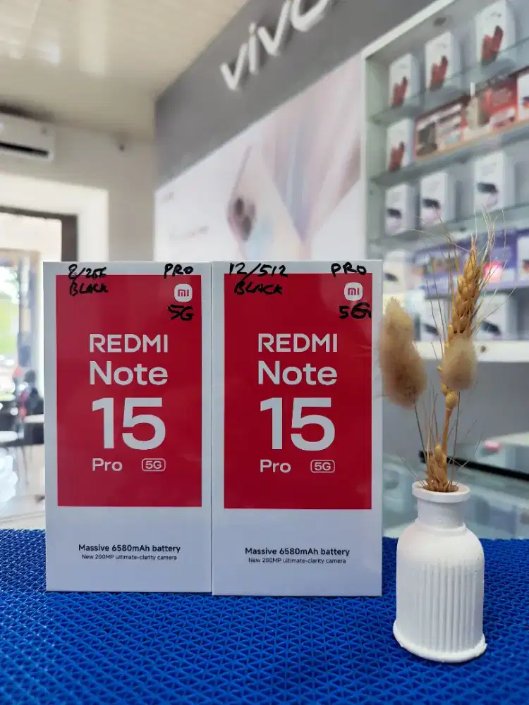 REDMI NOTE 15 PRO 5G NEW | HARGA PROMO | GARANSI RESMI 15 BULAN