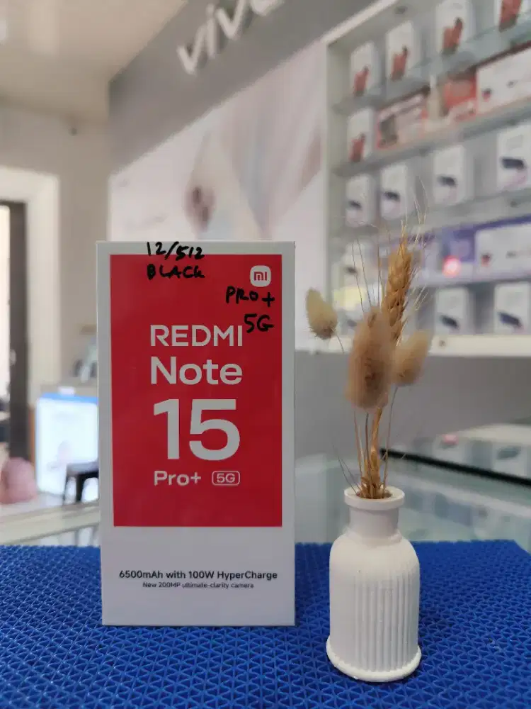REDMI NOTE 15 PRO+ 5G NEW | HARGA PROMO | GARANSI RESMI 15 BULAN