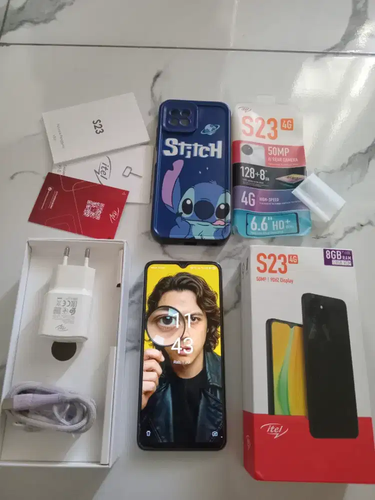 Hp Itel S23 Ram 4+4/128GB Fullset