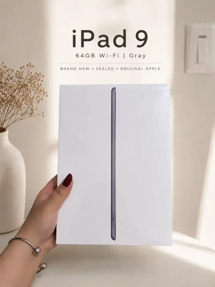 iPad 9 64GB WiFi Gray (Baru & Segel) Original Apple