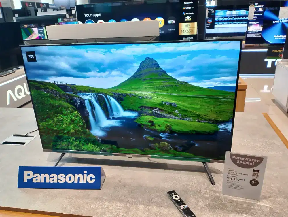 Televisi panasonic potongan harga dan diskon 5%