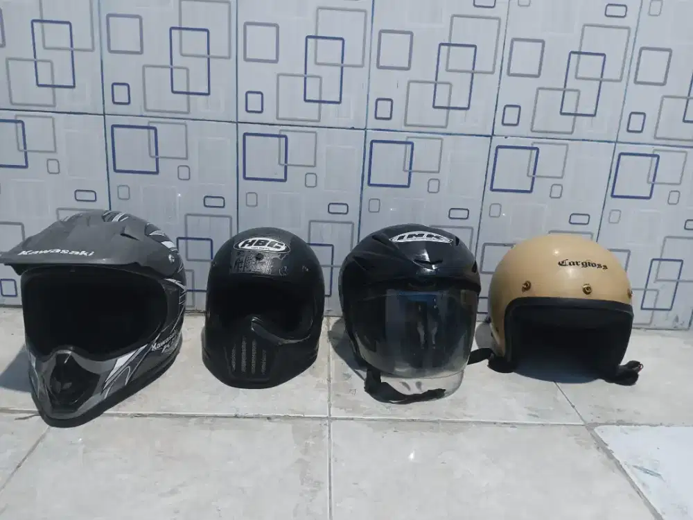 Helm half face ori