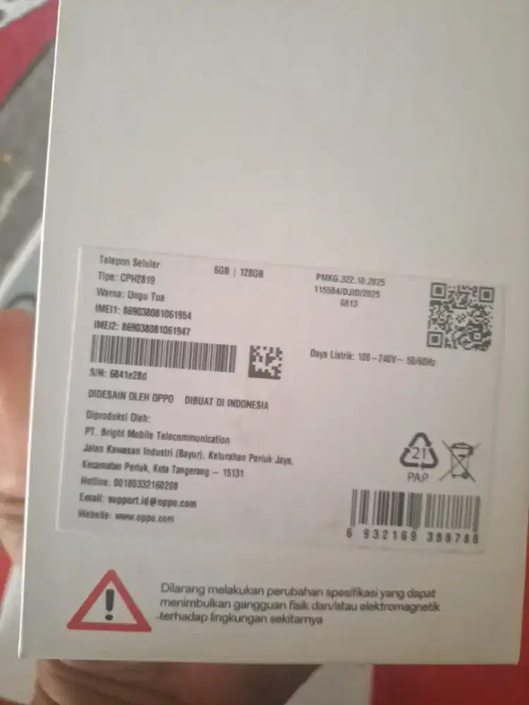 Oppo Ax6 6/128 full set