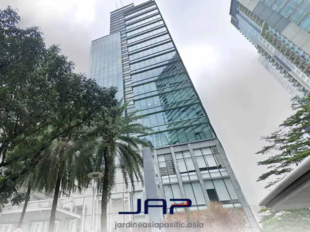 Sewa Kantor Area Mega Kuningan di Menara Dea I 80.2 Sqm Bare Lokasi Strategis