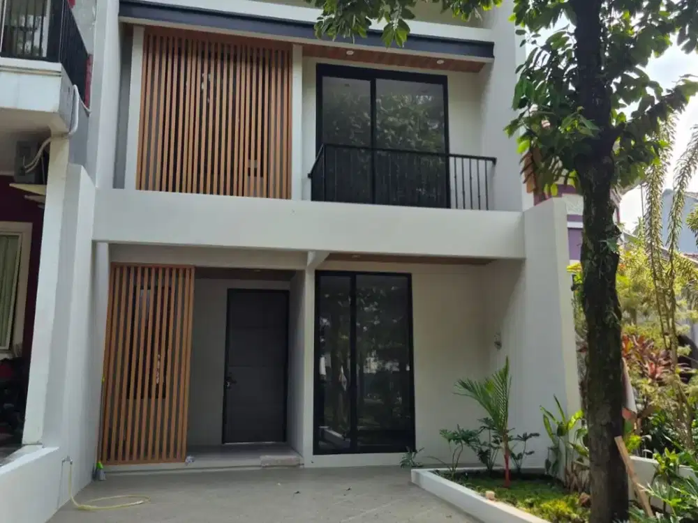 Dijual rumah bangunan  cantik siap huni cluster terdepan sentul city