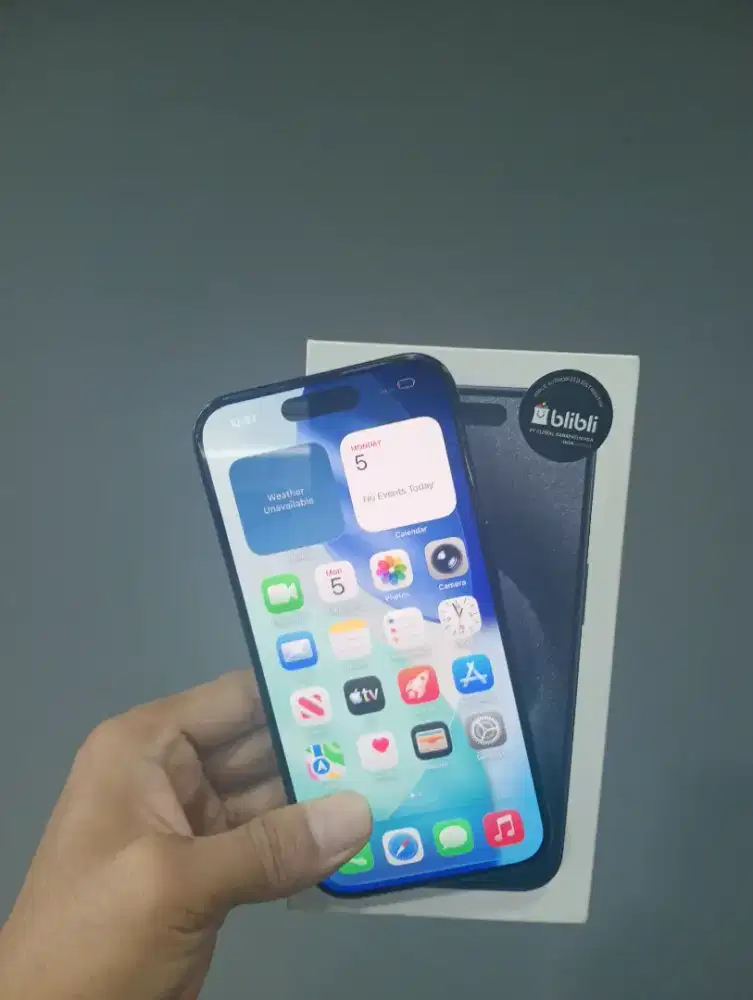 iPhone 15 pro 256GB blue ex iBox