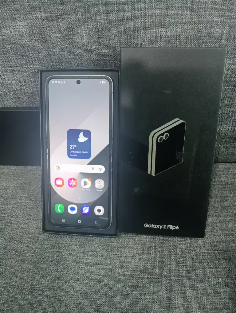 Samsung zflip 6 RAM 12/512GB resmi