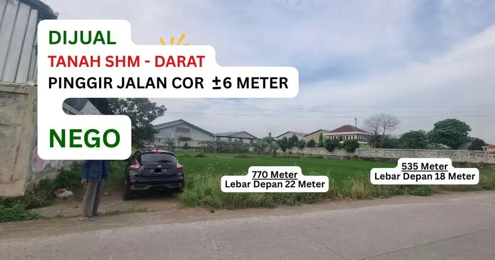 Dijual Tanah Strategis