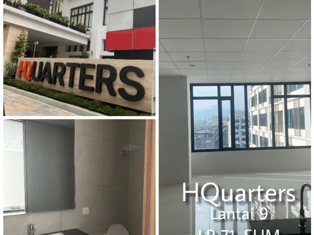 HQuarters Apartment SoHo Baru Luas 71
