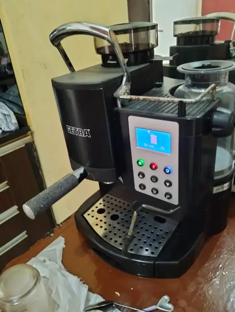 Mesin kopi GETRA dan grinder KOPI