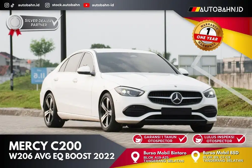 Mercedes Benz C200 EQ Boost Facelift Avantgarde 2022 (W206) c300