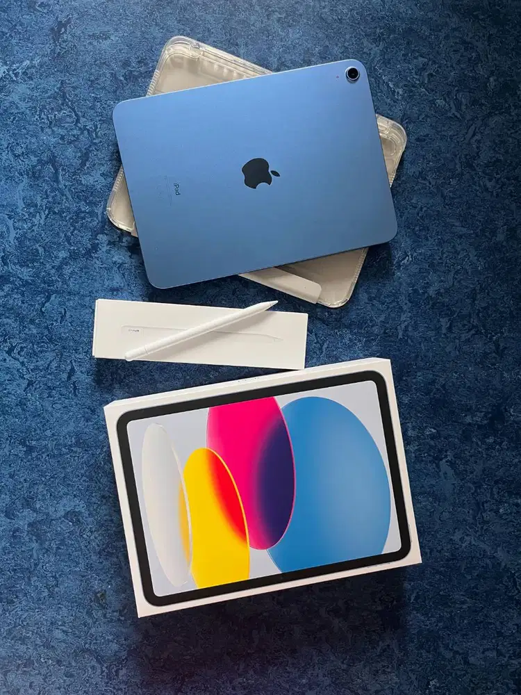 Dijual iPad 10th Gen + Apple Pencil (USB-C) Bundle – Like New!