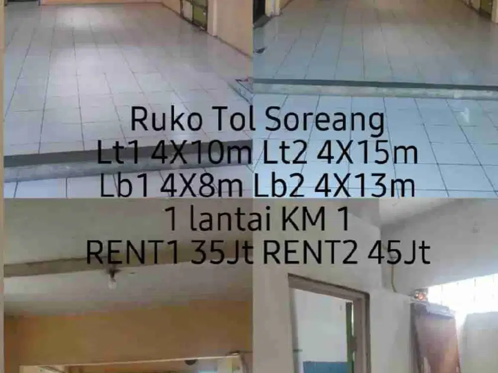 Ruko Mainroad Soreang Strategis dan ramai