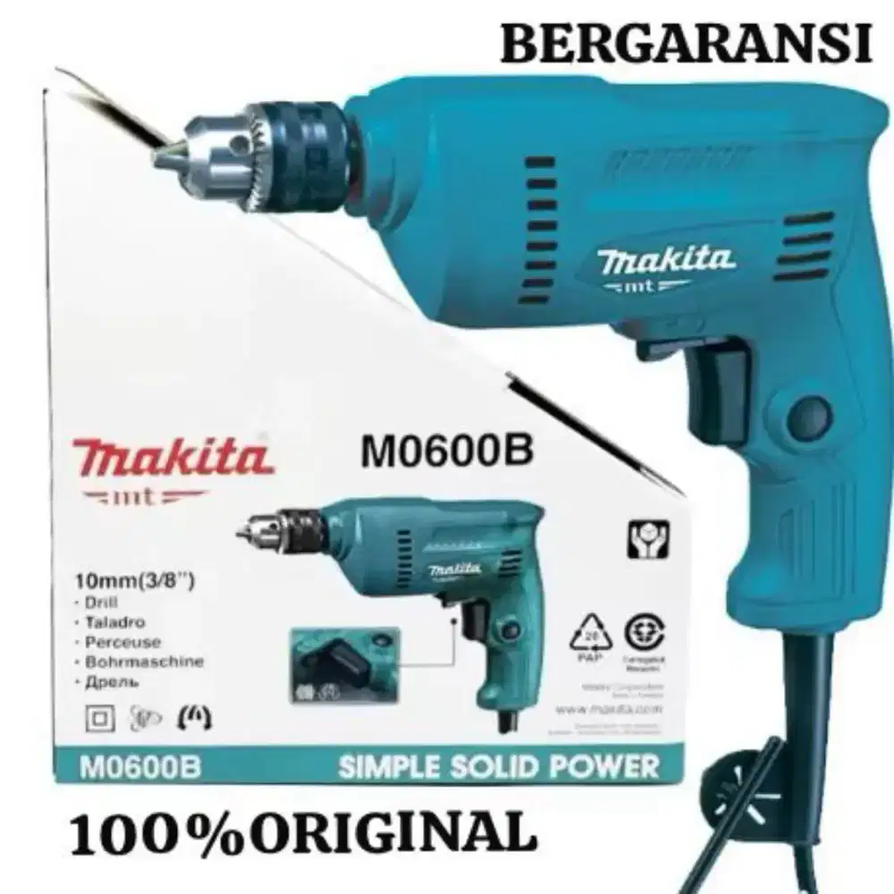 Dijual Mesin Bor Makita Asli Bergaransi Type M0600B