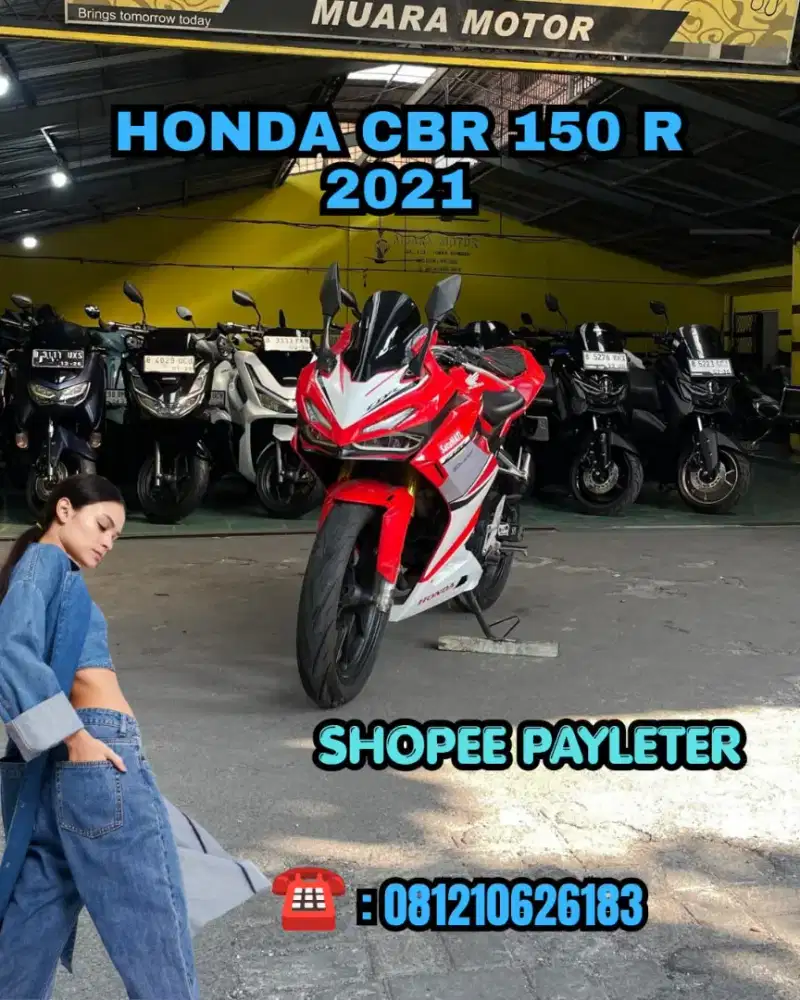 HONDA CBR 150 R 2021 SIAP PAKAI