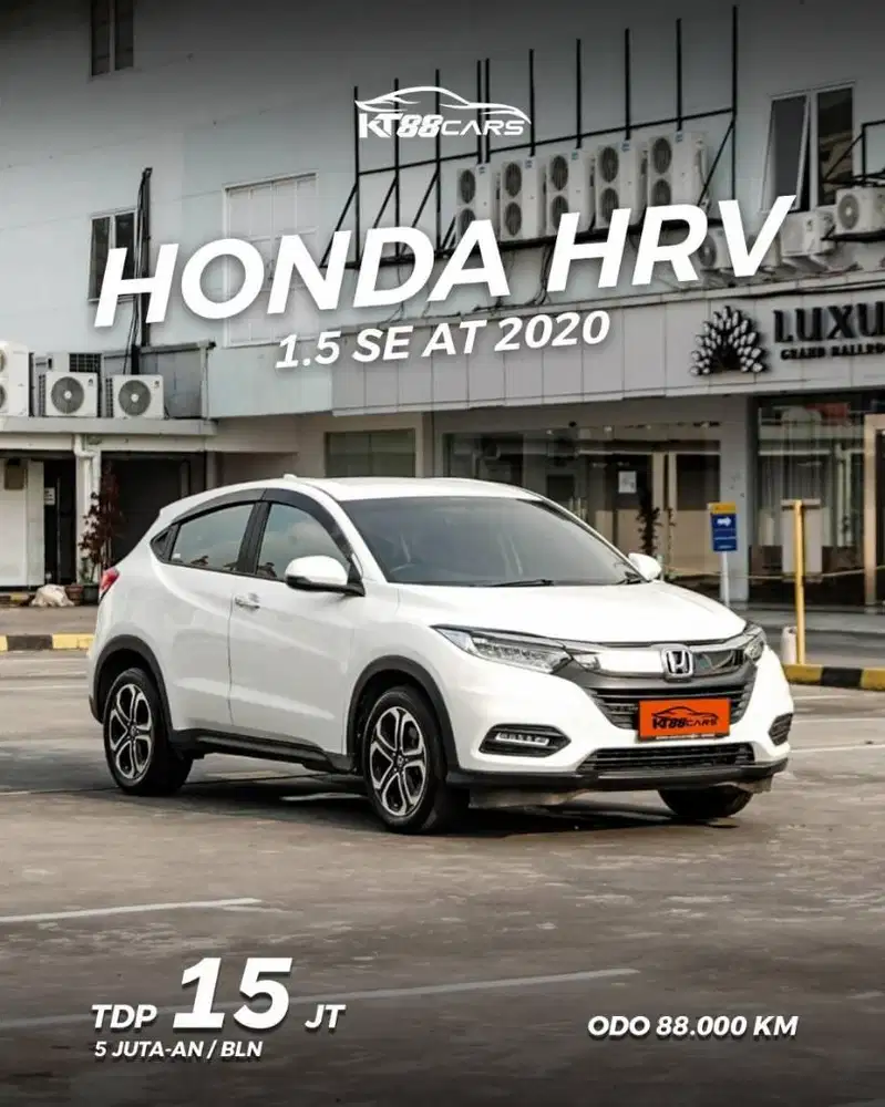 Honda HRV 1.5 SE AT Tahun 2020 Tdp Cuma 15 Jt