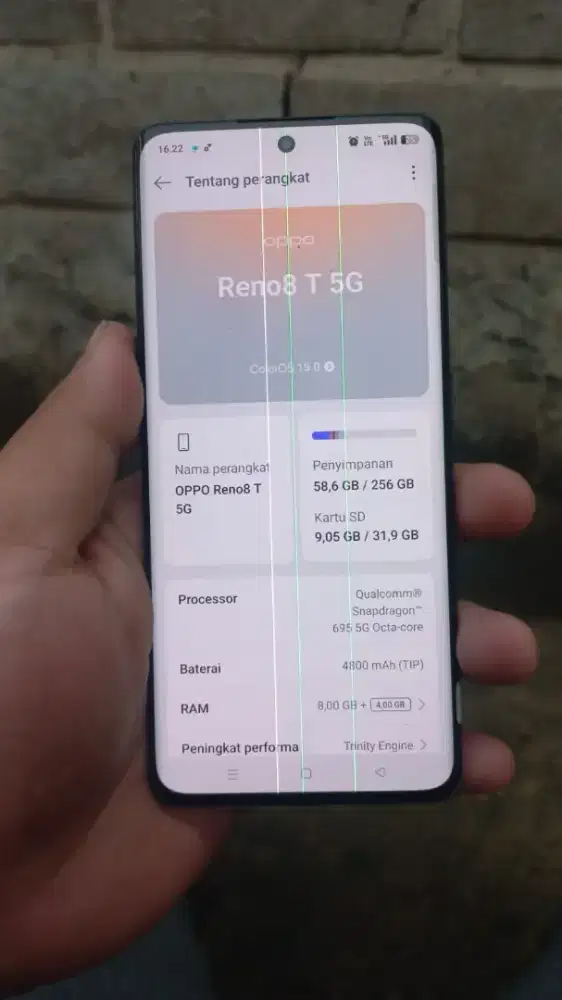 Oppo Reno 8t 5g 8/256
