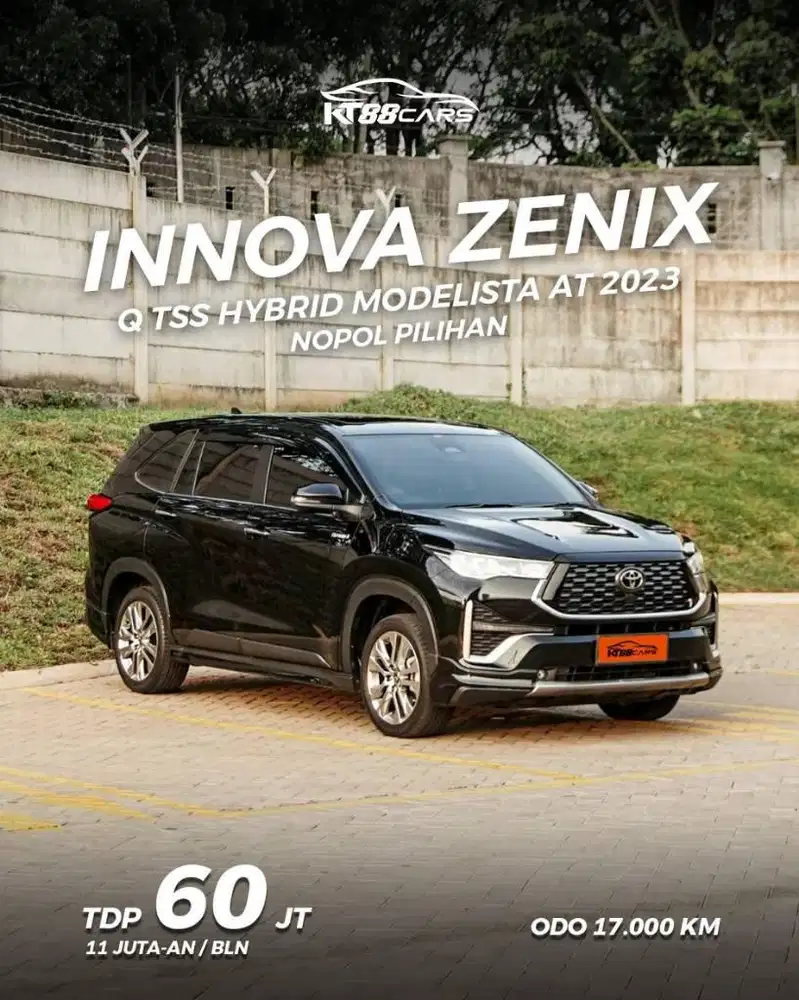 Toyota Kijang Innova Zenix 2.0 Q Hybrid Tss Modelista AT Tahun 2023