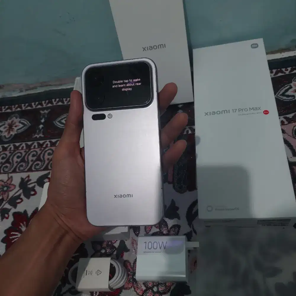 Xiaomi 17 Promax 16/1Tb Second Mulus Likenew Beacukai
