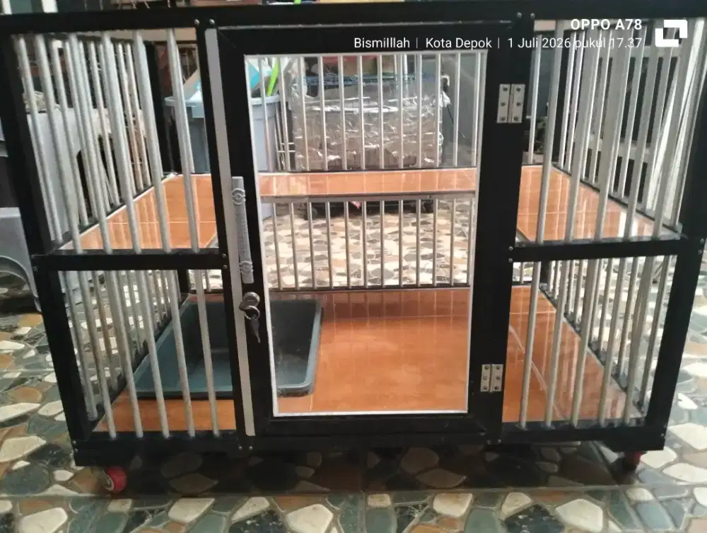 Dijual Kandang Kucing Aluminium d keramik