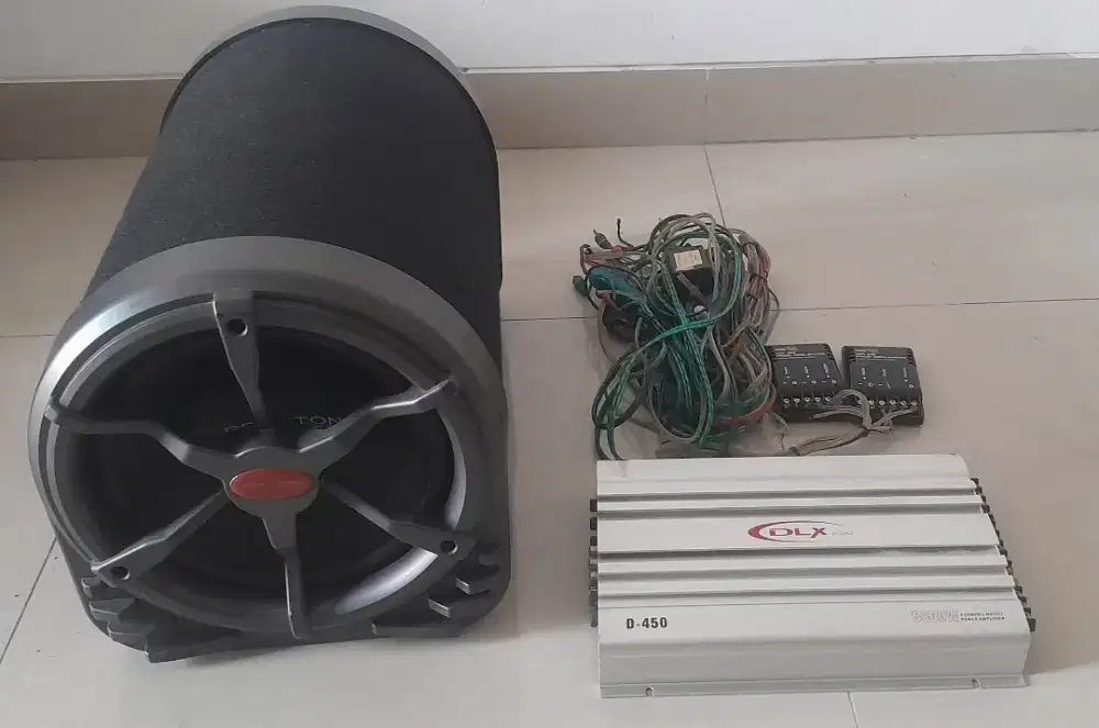 Subwoofer Braxton & Power Amplifier