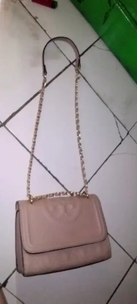 Tas Tory Burch Fleming Pink Original