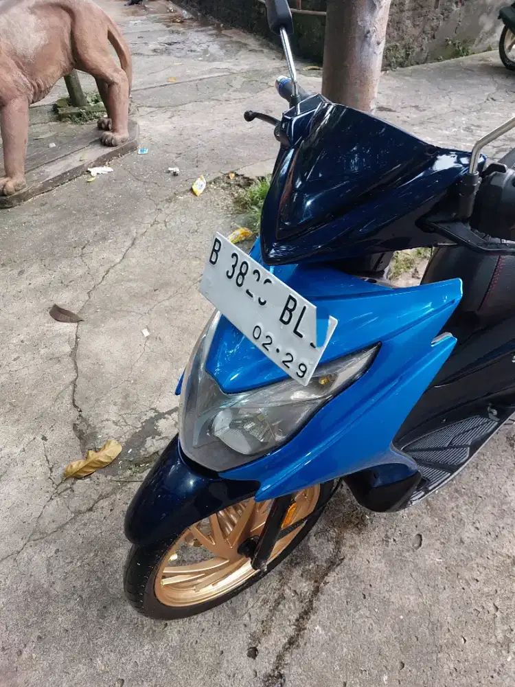 Suzuki Hayate 125cc 2011 hitam biru