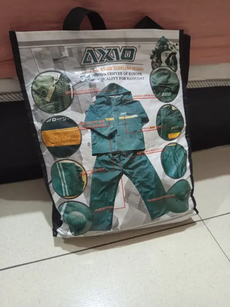 Jas Hujan Axio original sixe XL