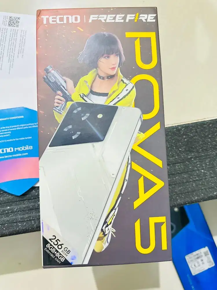 Jual HP tecno Pova 5 Mulus